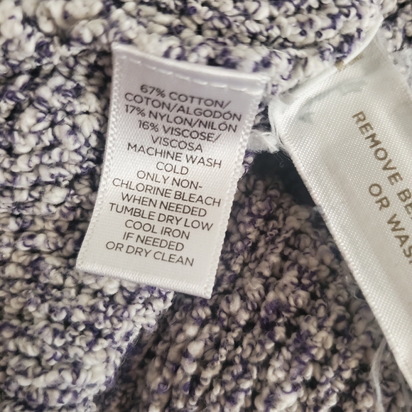 LOFT Petites Heather Gray Sweater - Picture 6 of 6